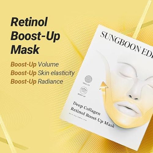 Sungboon Retinol Collagen Lift Mask (4 Packs)