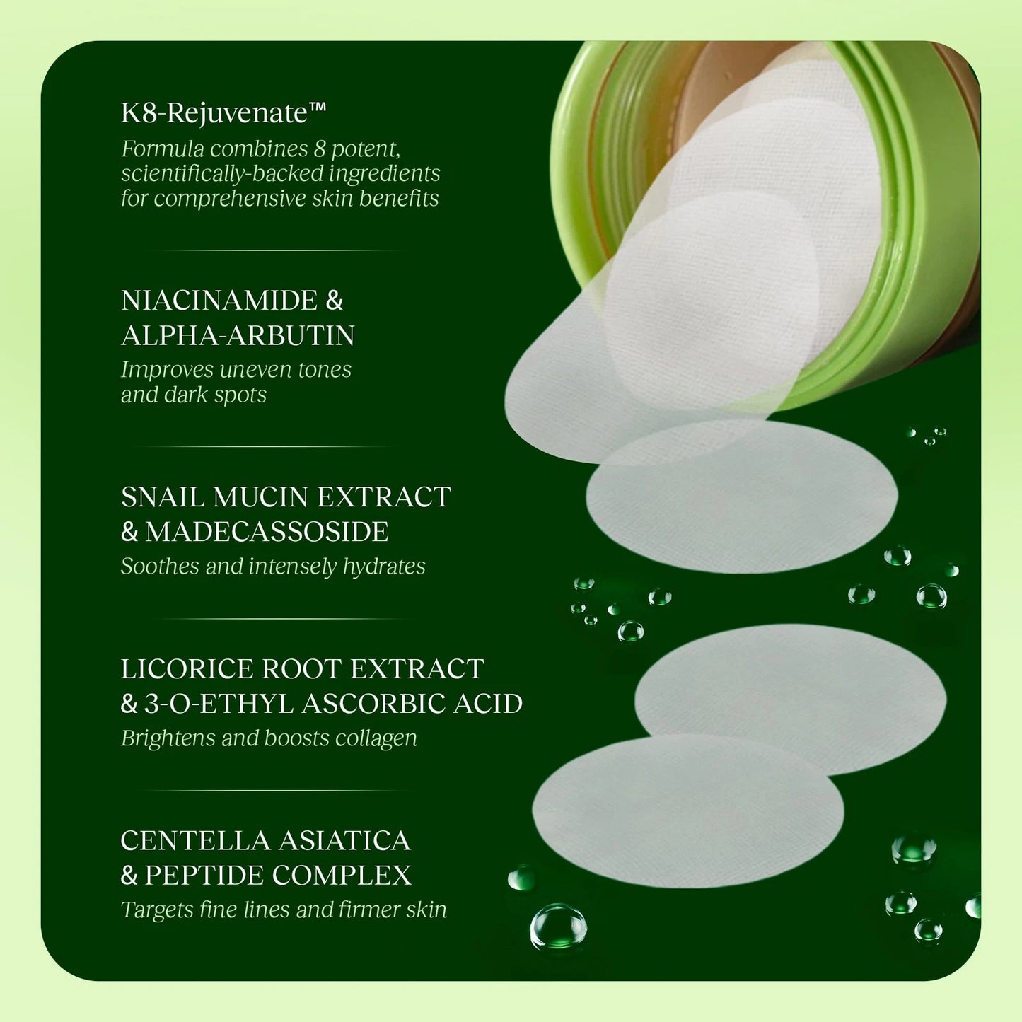 JiYu - Skin Glow Toner Pads