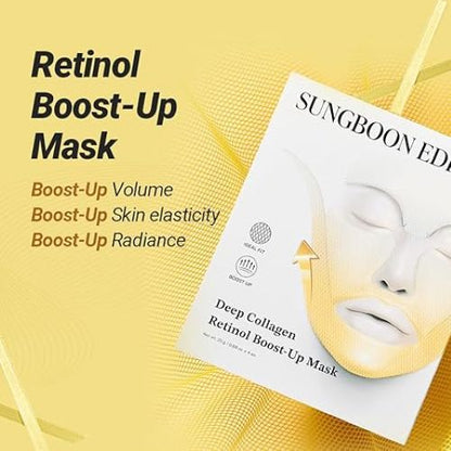 Sungboon Retinol Collagen Lift Mask (4 Packs)