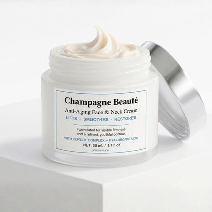 Champagne Anti-Aging Face & Neck Cream