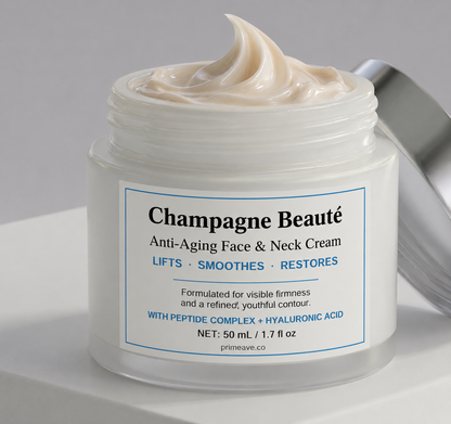Champagne Anti-Aging Face & Neck Cream