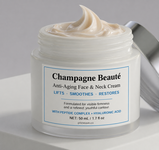 Champagne Anti-Aging Face & Neck Cream